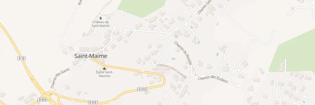 Plan du 31 Che des Safres à Saint-Maime