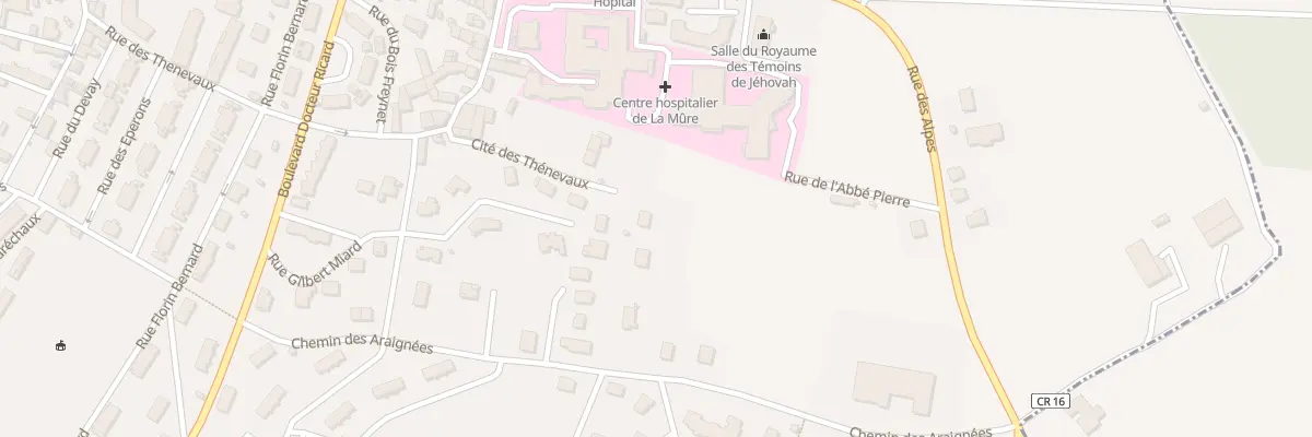 Plan du 5B Rue des Thenevaux à La Mure