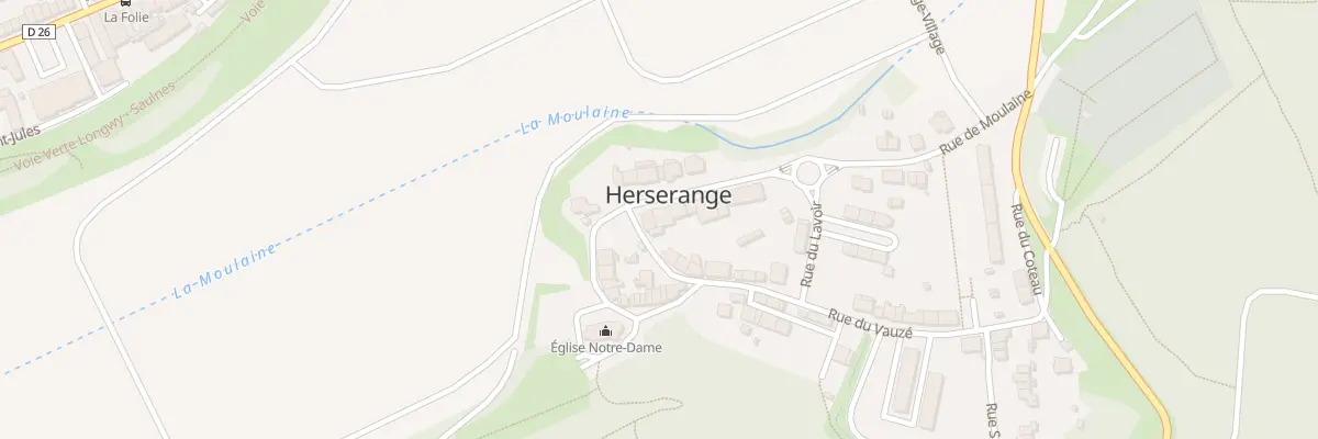 Plan du 6C Rue de Moulaine à Herserange
