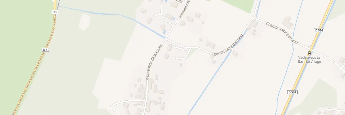 Plan du 409 Che Saint Barnaud à Vaulnaveys-le-Bas