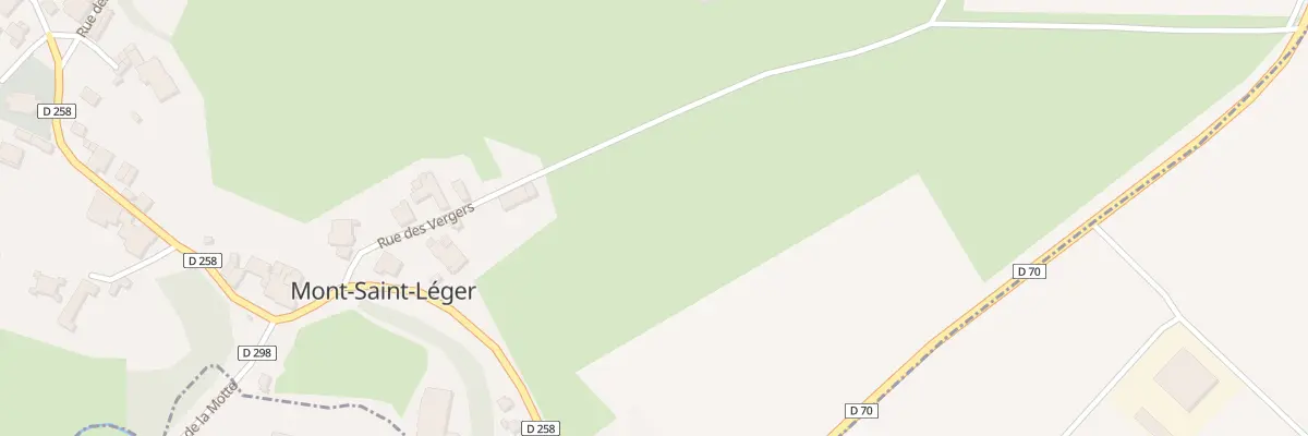 Plan du 4 Rue Vergers à Mont-Saint-Léger