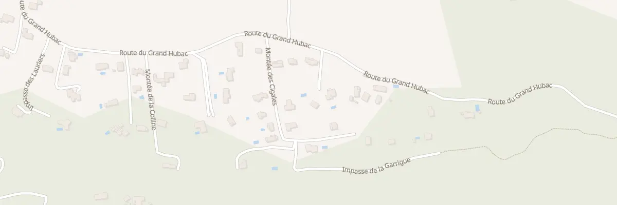 Plan du 589T Rte du Grand Hubac à Artigues