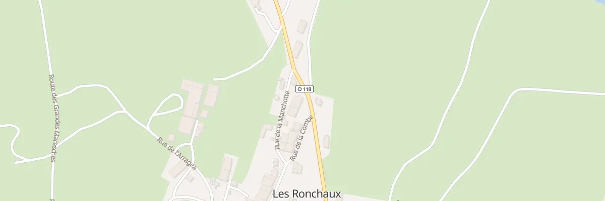 Plan du 455 Rte de St Claude à Étival