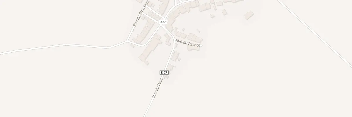Plan du 2 Rue du Pont à Joppécourt