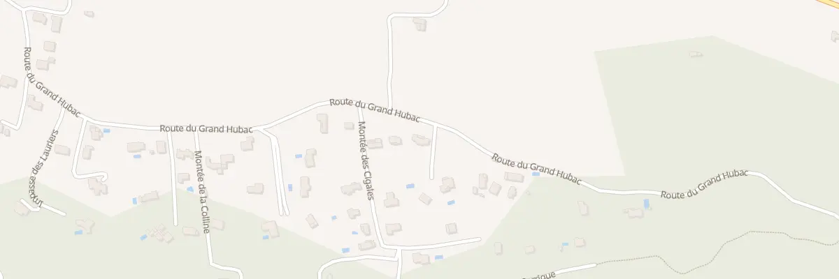 Plan du 589B Rte du Grand Hubac à Artigues
