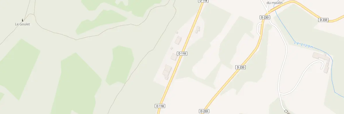 Plan du 5 Rue du Bief d’Etraz à Coteaux du Lizon