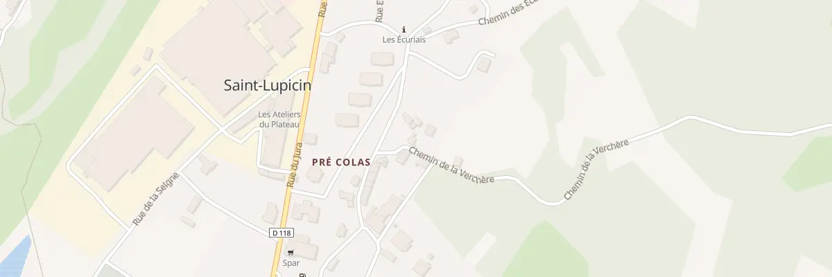 Plan du 9 Rue de Ronchaud à Coteaux du Lizon