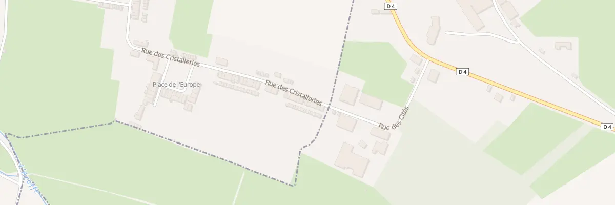 Plan du 78 Rue des Cristalleries à Vannes-le-Châtel