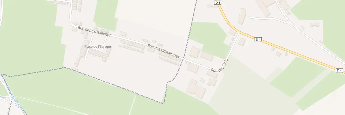 Plan du 80 Rue des Cristalleries à Vannes-le-Châtel