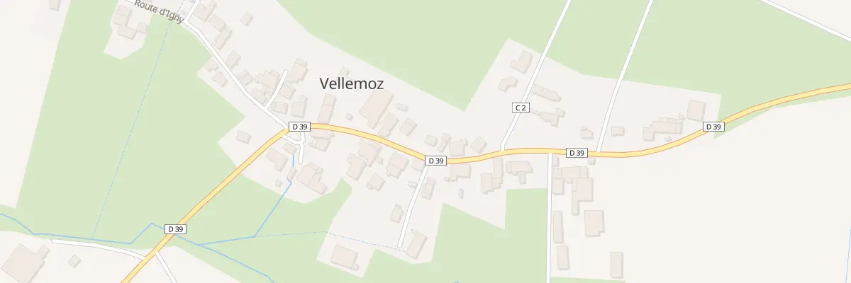 Plan du 9 Rue Grande Rue à Vellemoz
