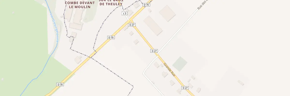 Plan du 4 Rue Grande Rue à Theuley