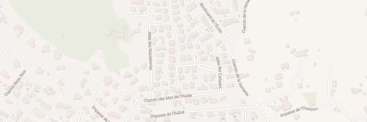Plan du 25 All des Cerisiers à Sanary-sur-Mer