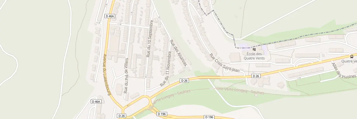 Plan du 16 Rue des Aisances à Herserange