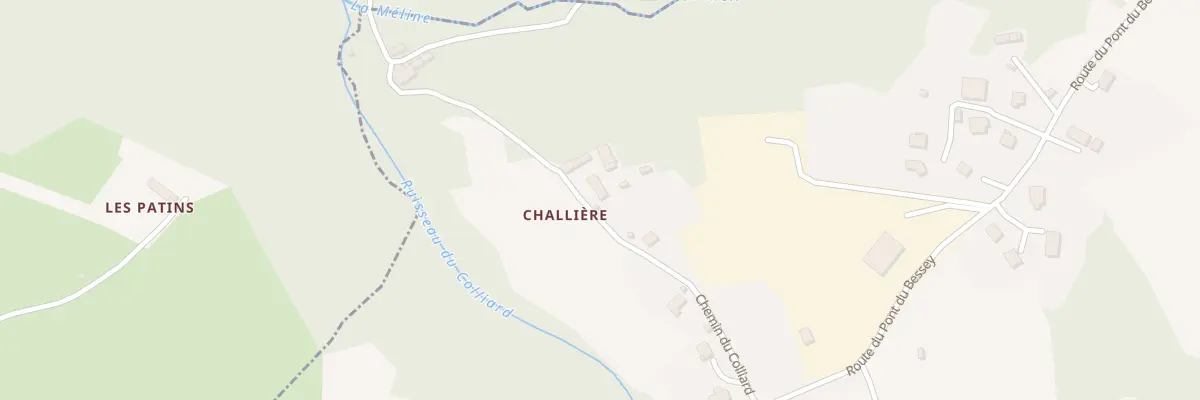Plan du 230 Che du Colliard à Saint-Paul-sur-Yenne