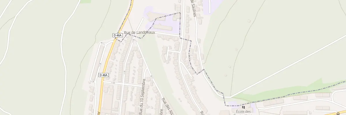 Plan du 73 Rue Croix St Jean à Herserange