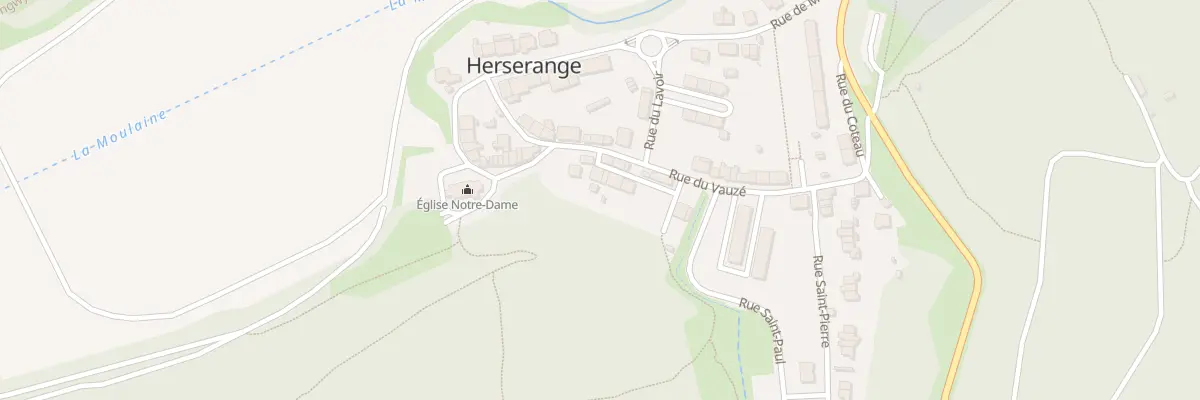 Plan du 4 Rue de la Ruée à Herserange
