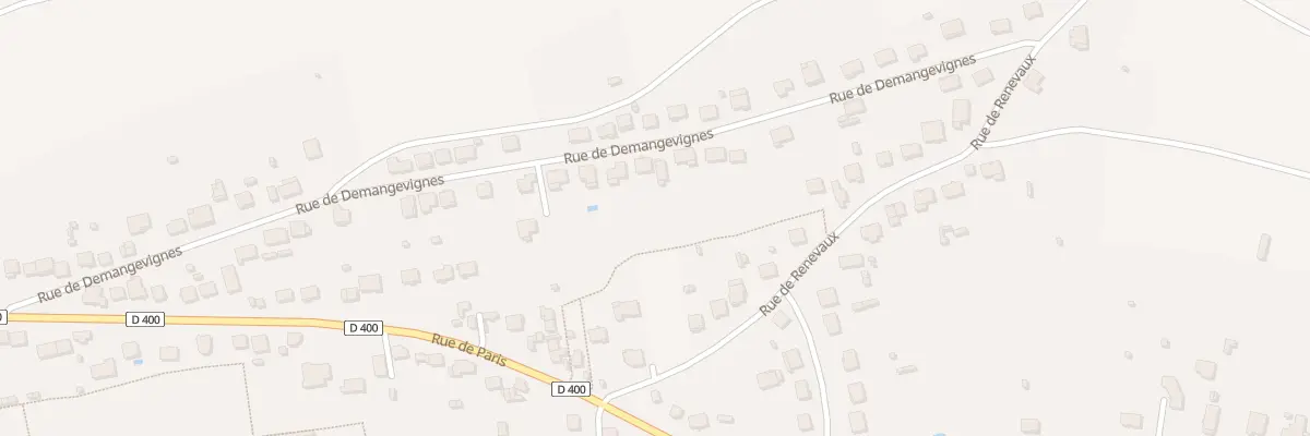 Plan du 54 Rue de Demangevignes à Foug