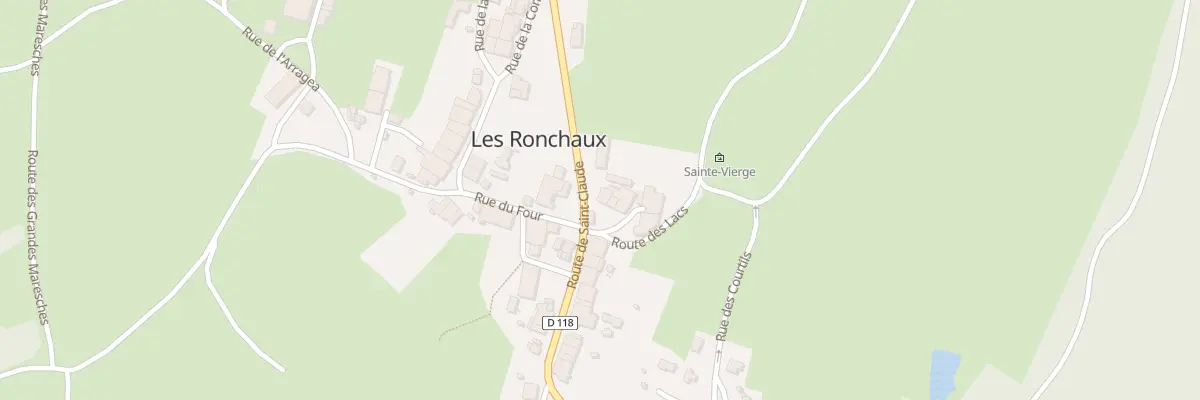 Plan du 660 Rte de St Claude à Étival