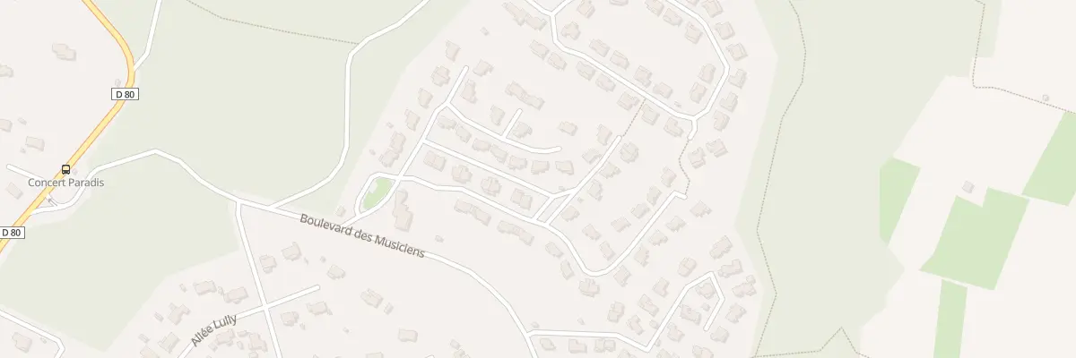 Plan du 317 Bd des Musiciens à Nans-les-Pins