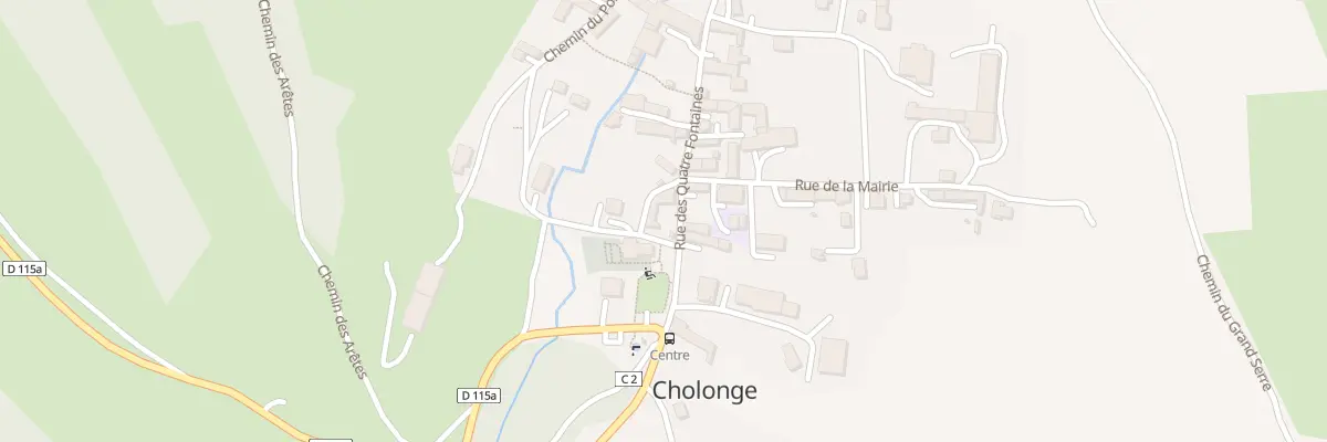Plan du 5053 Village à Cholonge