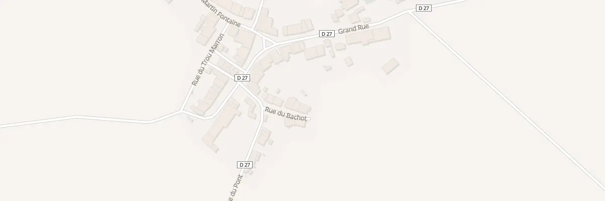 Plan du 8 Rue du Bachot à Joppécourt