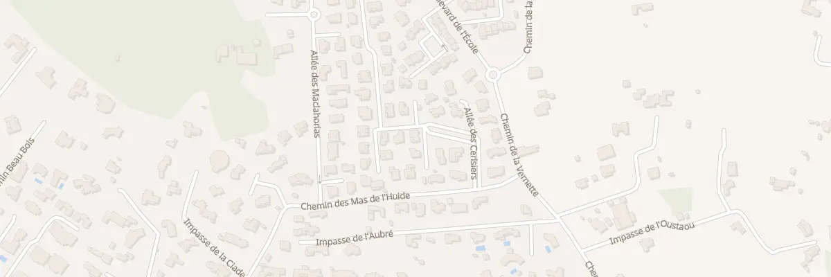 Plan du 46 All des Cerisiers à Sanary-sur-Mer