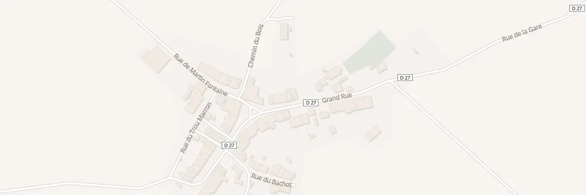 Plan du 25 Gr Grand Rue à Joppécourt