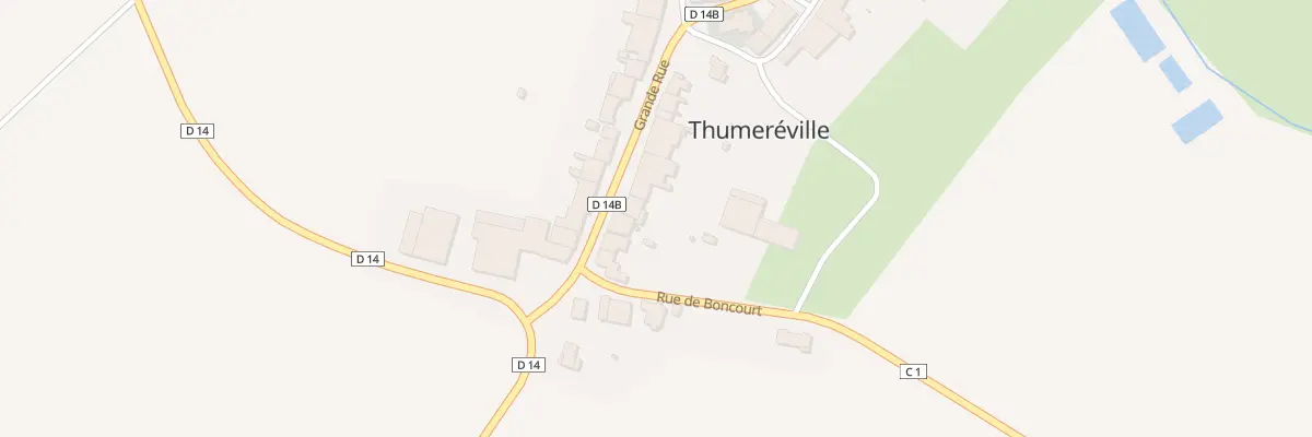 Plan du 6 Gr Grande Rue à Thumeréville