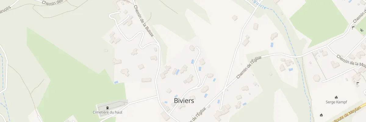 Plan du 54 Che de la Buisse à Biviers