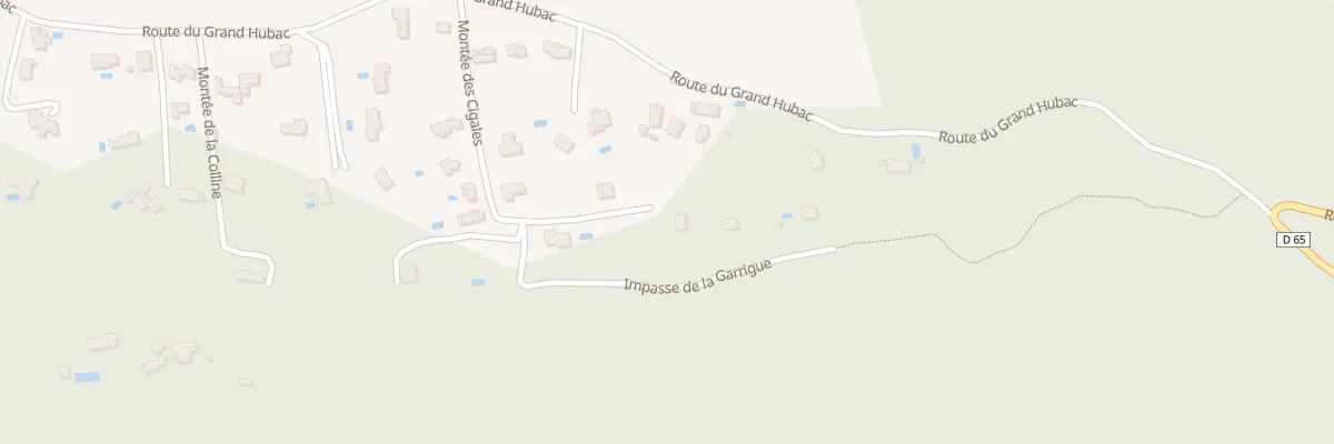 Plan du 205B Mte des Cigales à Artigues