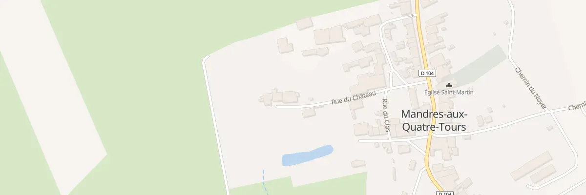 Plan du 10B Rue du Clos à Mandres-aux-Quatre-Tours