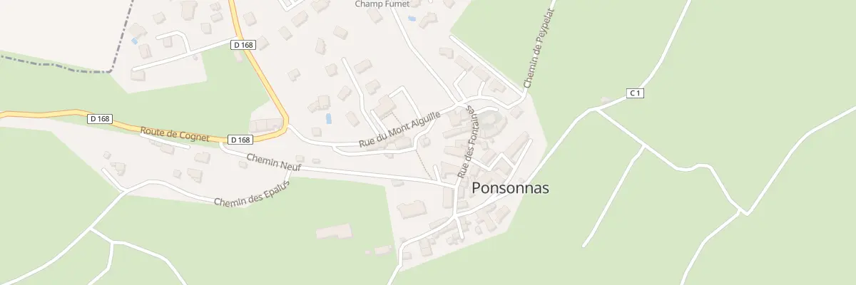 Plan du 5049 Rue du Mont Aiguille à Prébois