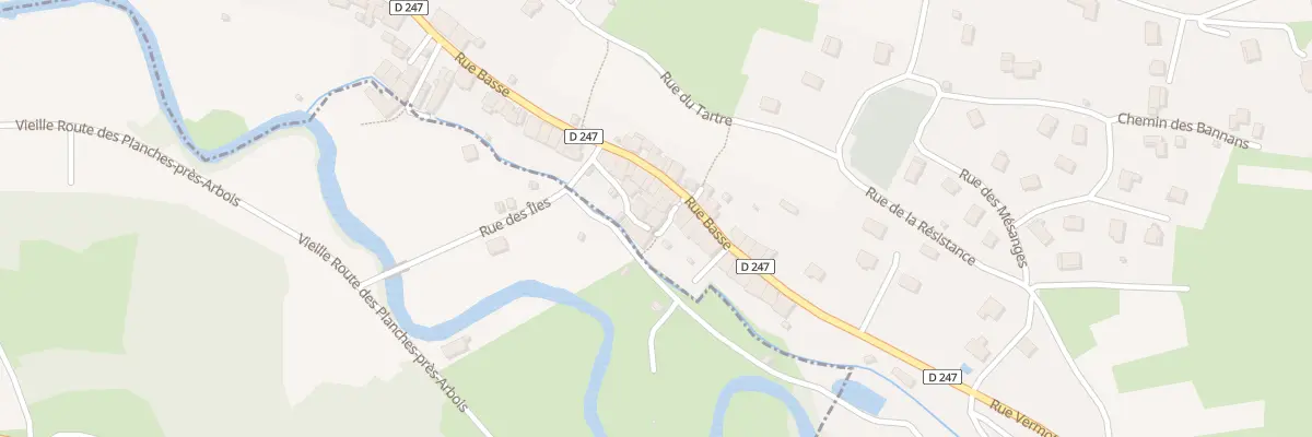 Plan du 11 Rue de l’Huilerie à Mesnay