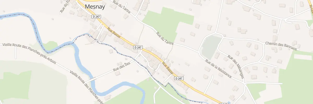 Plan du 9 Rue Basse à Mesnay