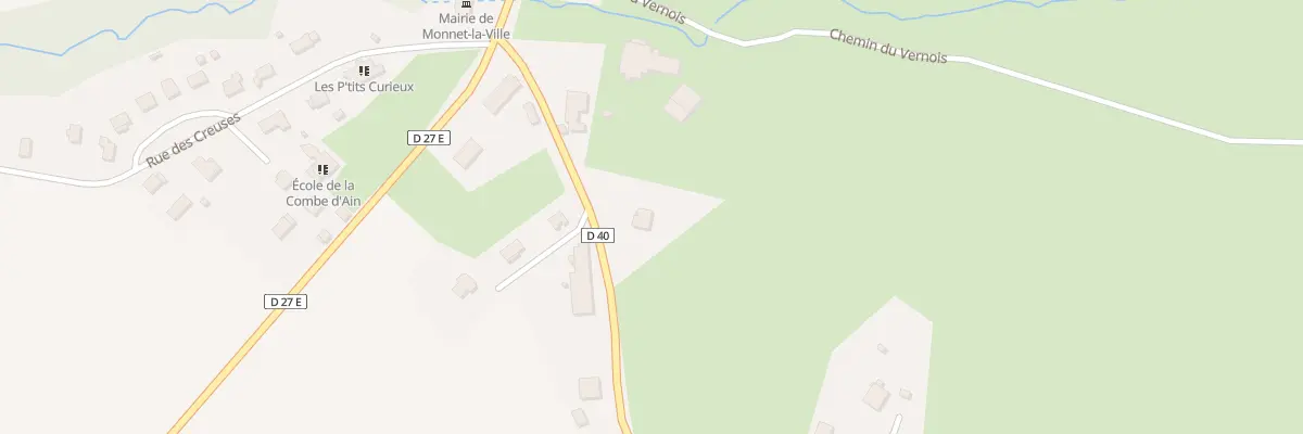 Plan du 7 Rue de la Glaciere à Monnet-la-Ville