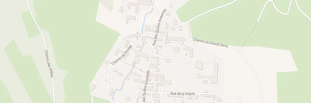 Plan du 262 Rue des Quatre Fontaines à Cholonge