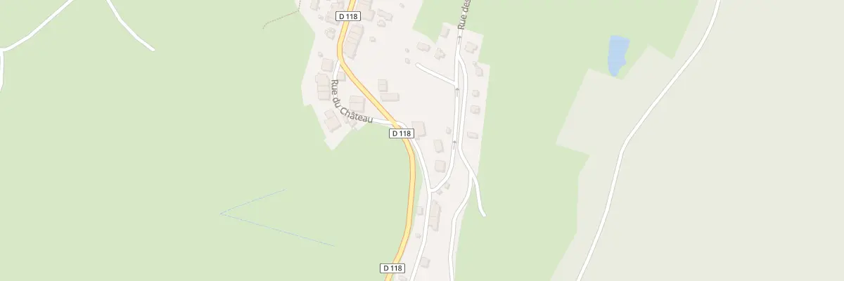 Plan du 10 Rte de Beauregard à Étival