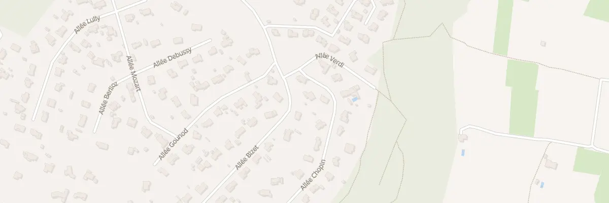 Plan du 93 All Bizet à Nans-les-Pins