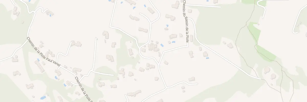 Plan du 25 Che des Hauts de la Piole à Sanary-sur-Mer