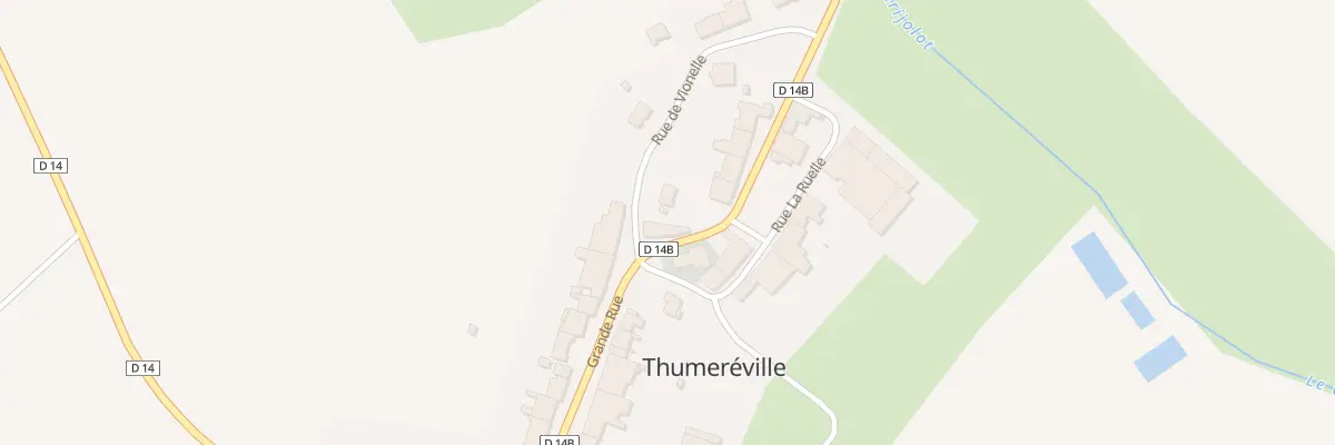 Plan du 17 Grande Rue à Thumeréville