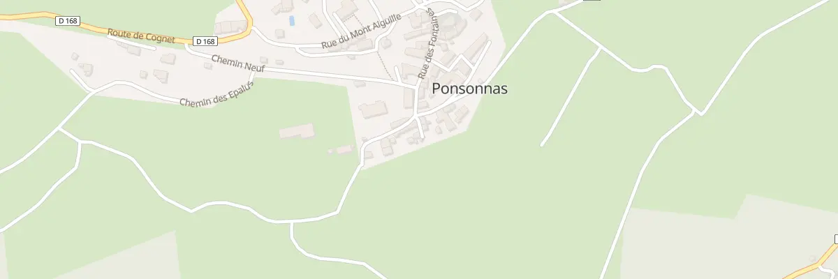Plan du 5027 Che du Clos de la Reine à Ponsonnas