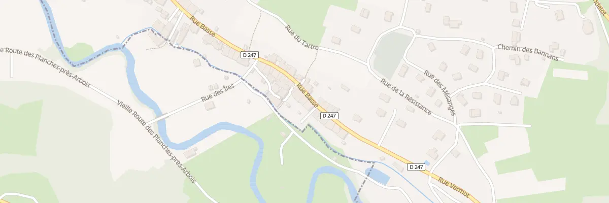 Plan du 58 Rue Basse à Mesnay