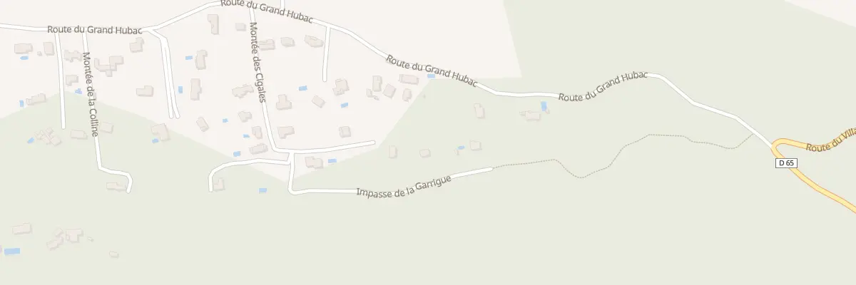 Plan du 297 Mte des Cigales à Artigues