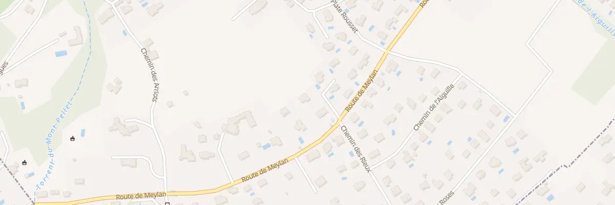 Plan du 491 Rte de Meylan à Biviers