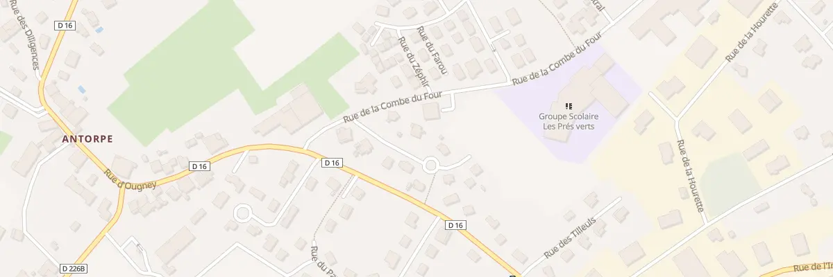 Plan du 3 Rue de la Corvée à Saint-Vit