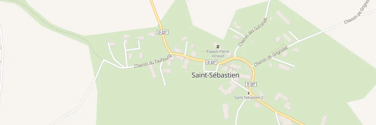 Plan du 5015 Le Village à Châtel-en-Trièves