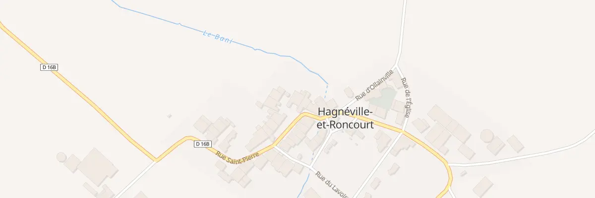 Plan du 19 Rue Saint-pierre à Hagnéville-et-Roncourt