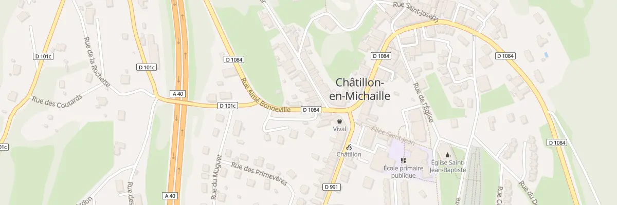 Plan du 21 Rue Louis Astier à Valserhône
