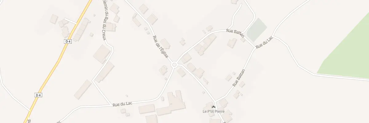 Plan du 1 Rue de Crotenay à Besain