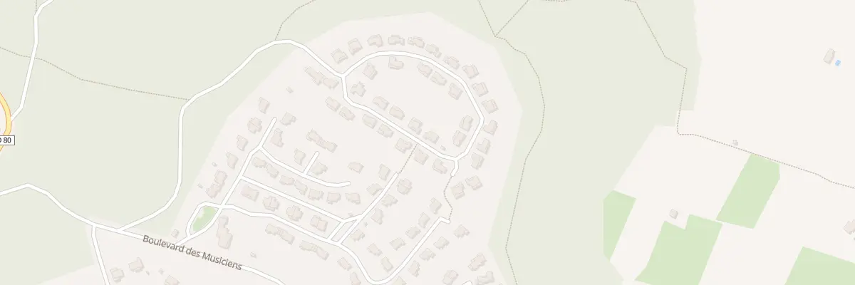Plan du 249 Bd des Musiciens à Nans-les-Pins